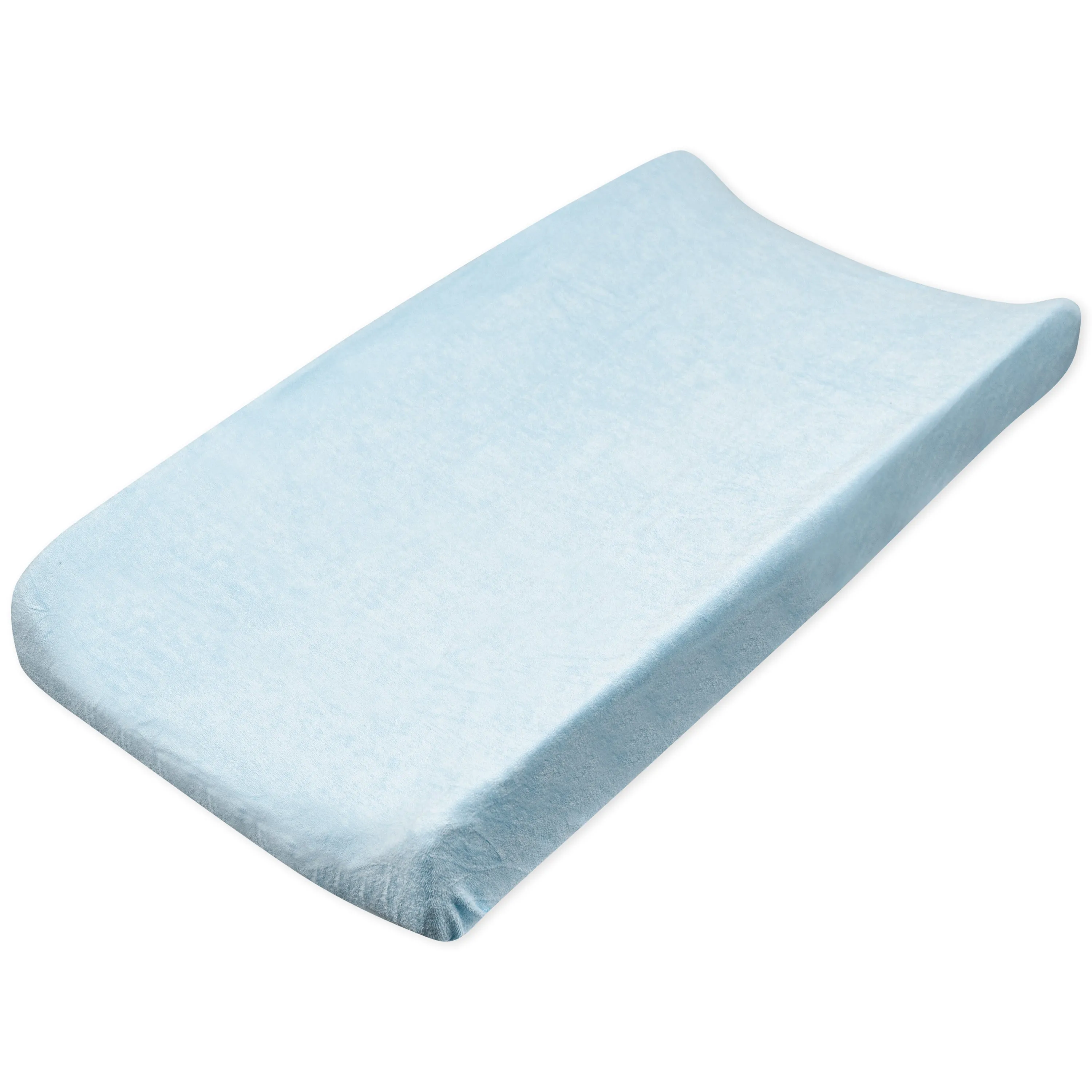 2-Piece Organic Cotton Printed & Terry Changing Pad Cover Set