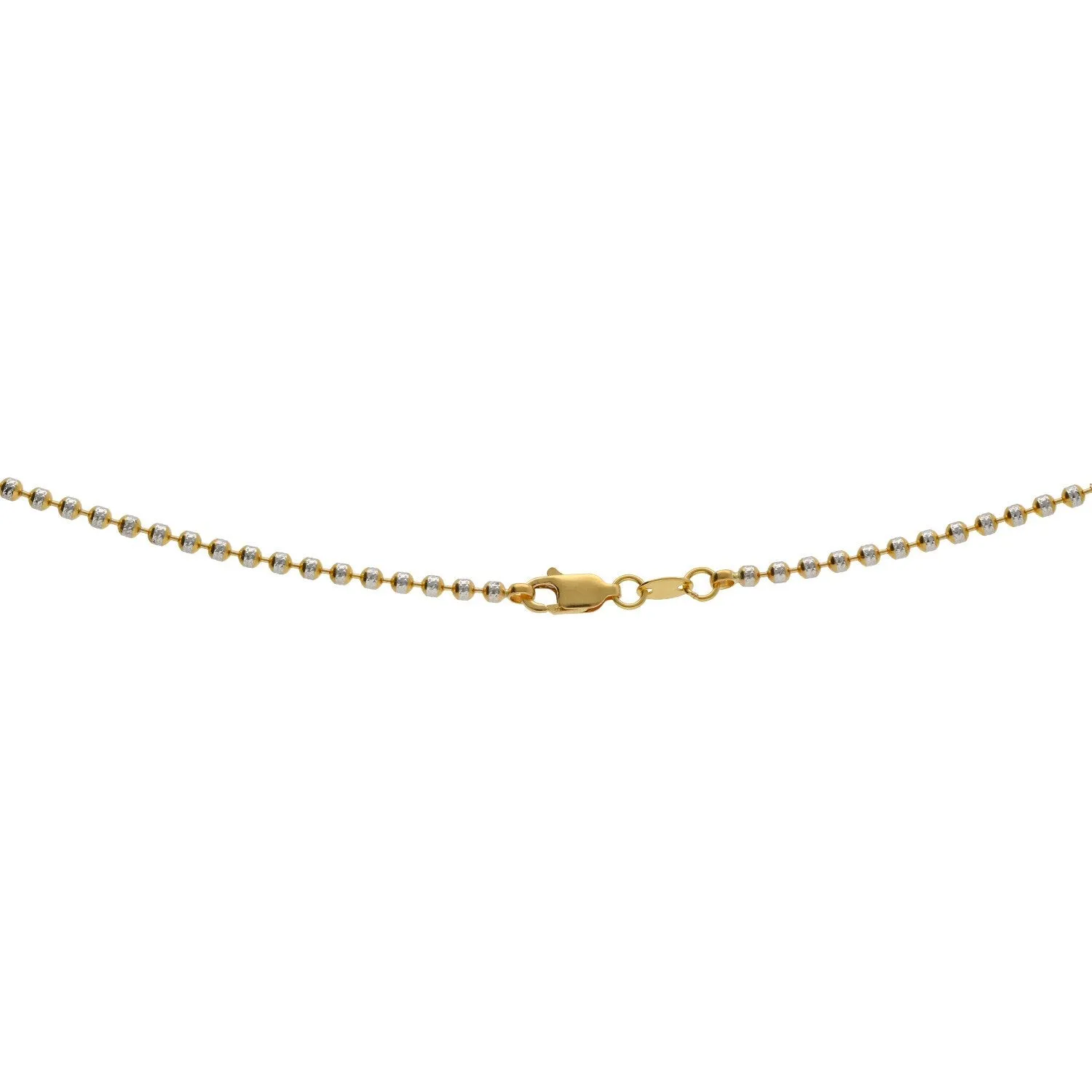 22K Gold Fancy Chain, Length 16inches