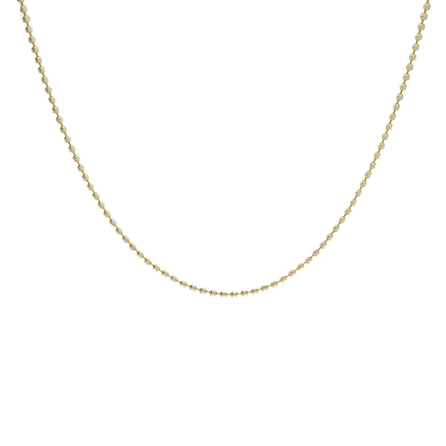 22K Gold Fancy Chain, Length 16inches