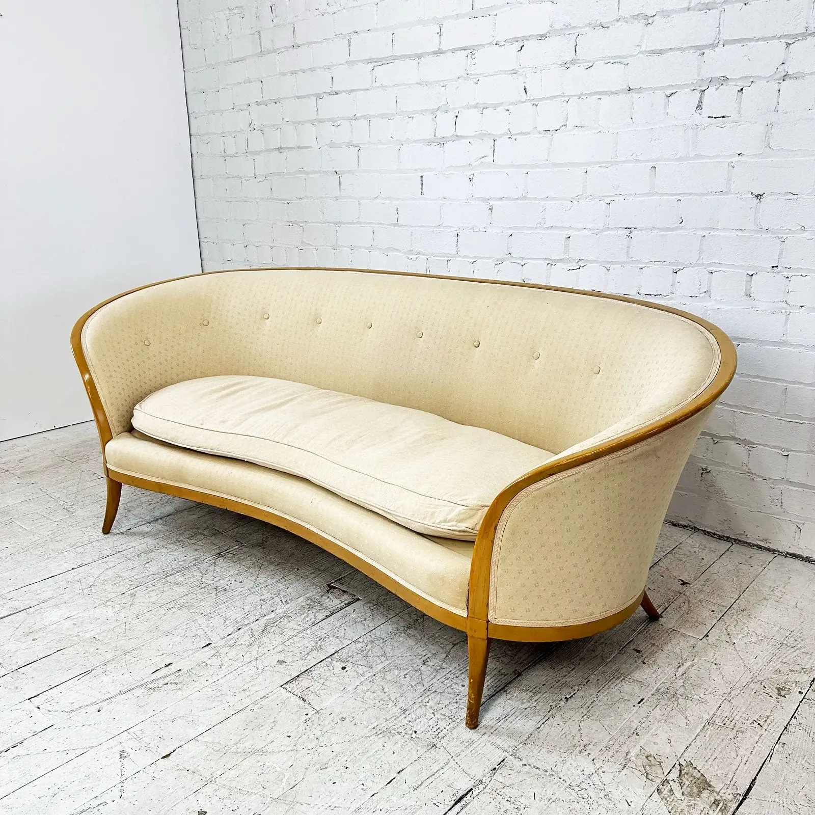 85.75" Antique Style Sofa
