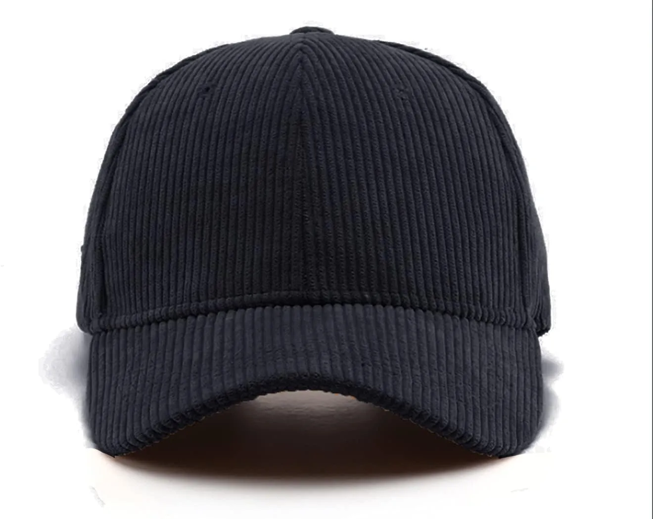 Anna-Kaci Corduroy Hat Casual Solid Classic Adjustable Strap Soft Baseball Cap Unisex