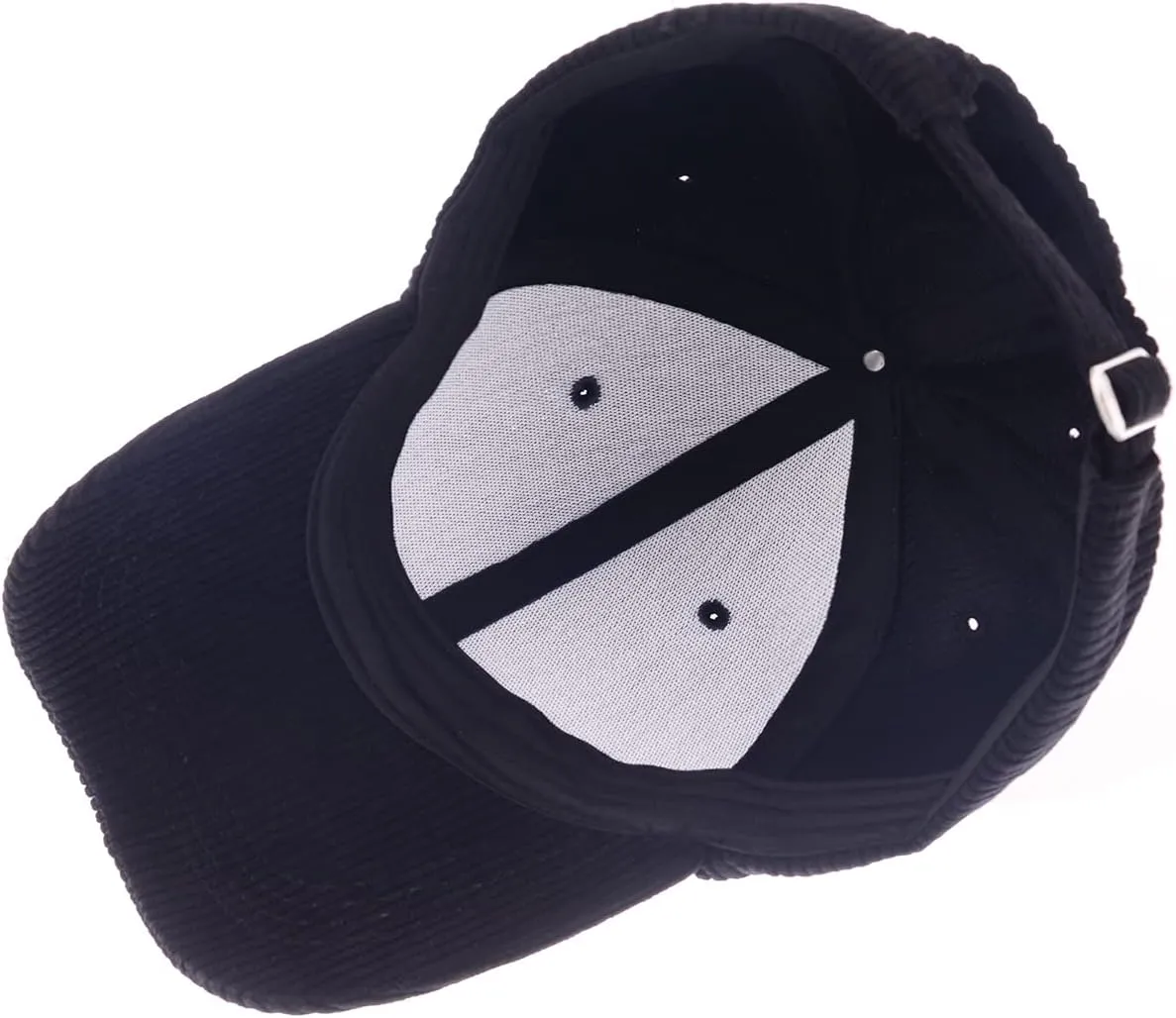 Anna-Kaci Corduroy Hat Casual Solid Classic Adjustable Strap Soft Baseball Cap Unisex