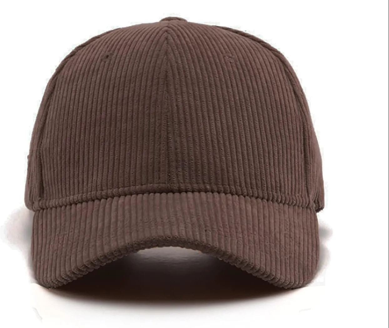 Anna-Kaci Corduroy Hat Casual Solid Classic Adjustable Strap Soft Baseball Cap Unisex