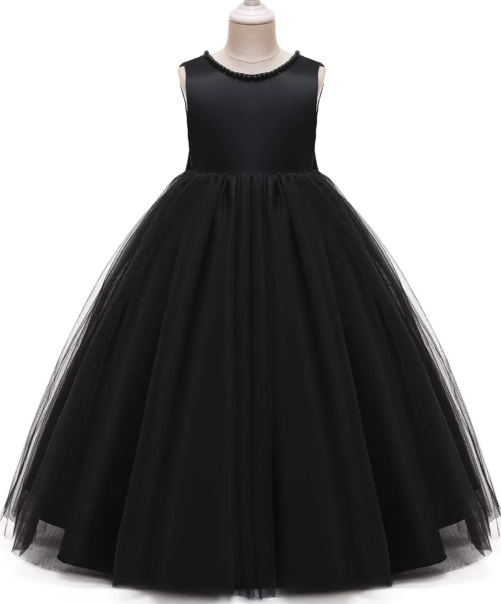 Baby Girl Dresses Ruffle Lace Pageant Party Wedding Flower Girl Dress