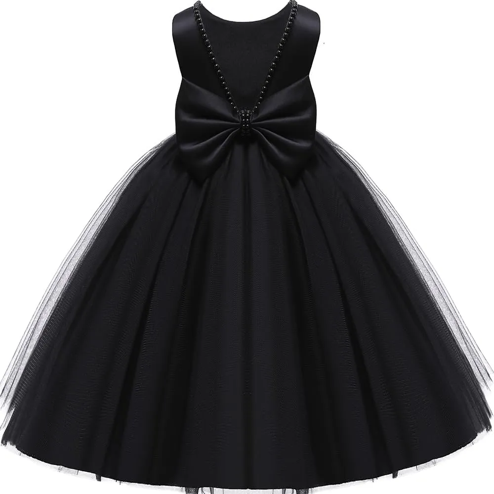Baby Girl Dresses Ruffle Lace Pageant Party Wedding Flower Girl Dress