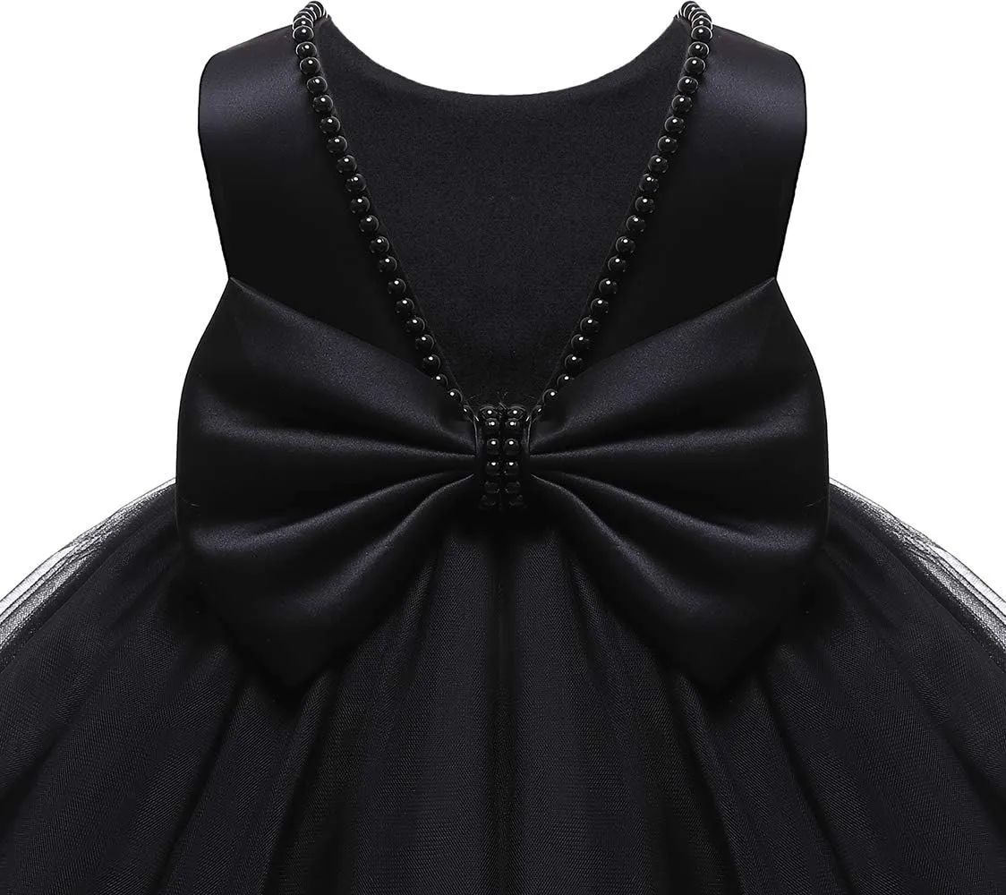 Baby Girl Dresses Ruffle Lace Pageant Party Wedding Flower Girl Dress
