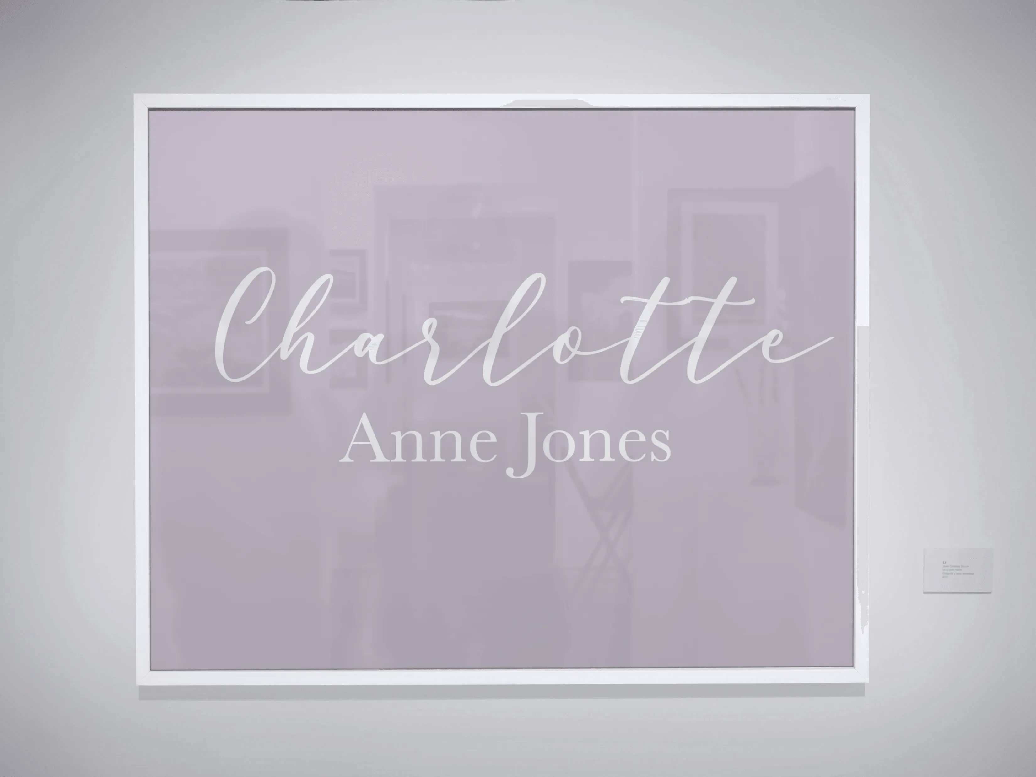 Custom Digital Full Name Print