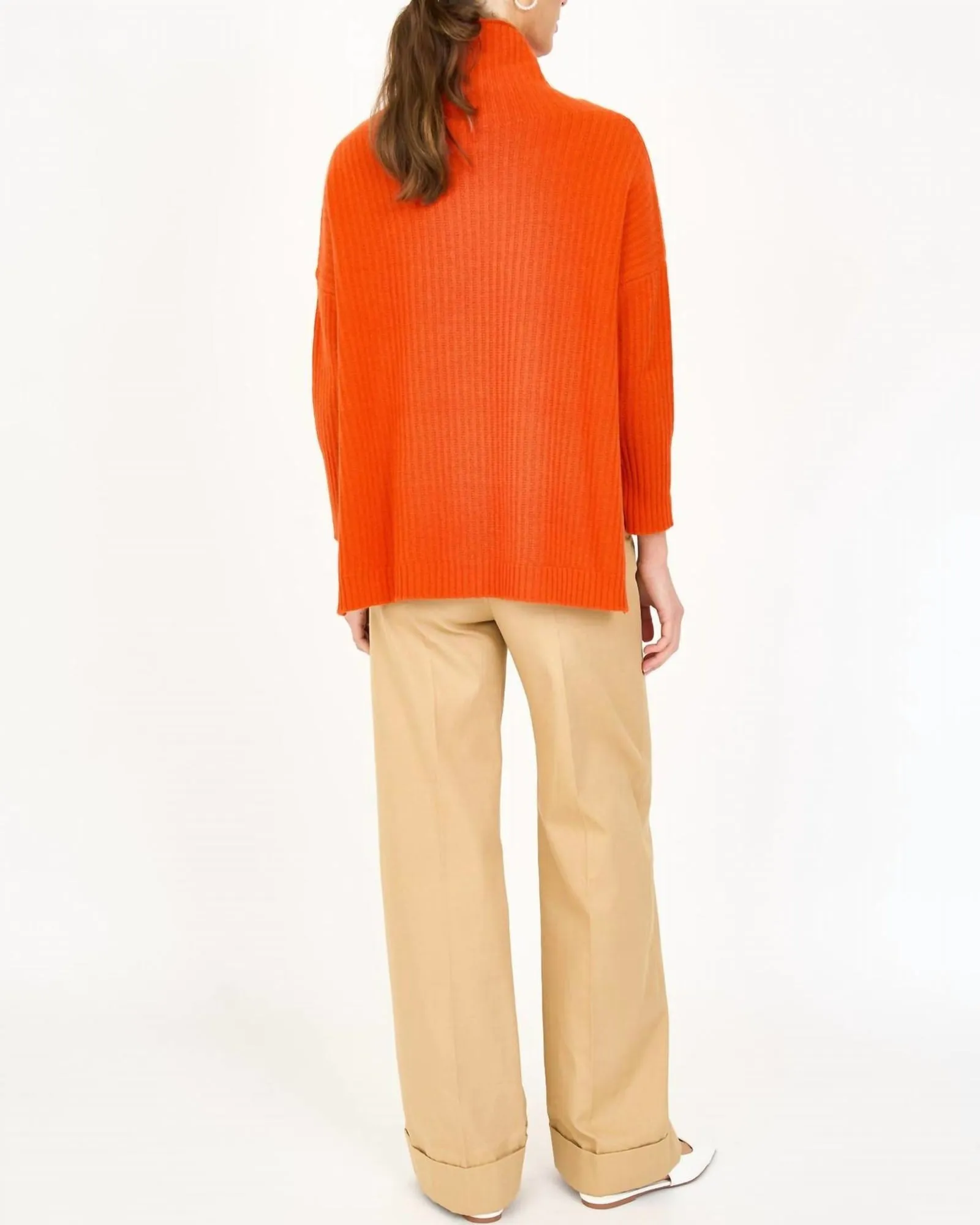 Everly Sweater in Orange | Orange