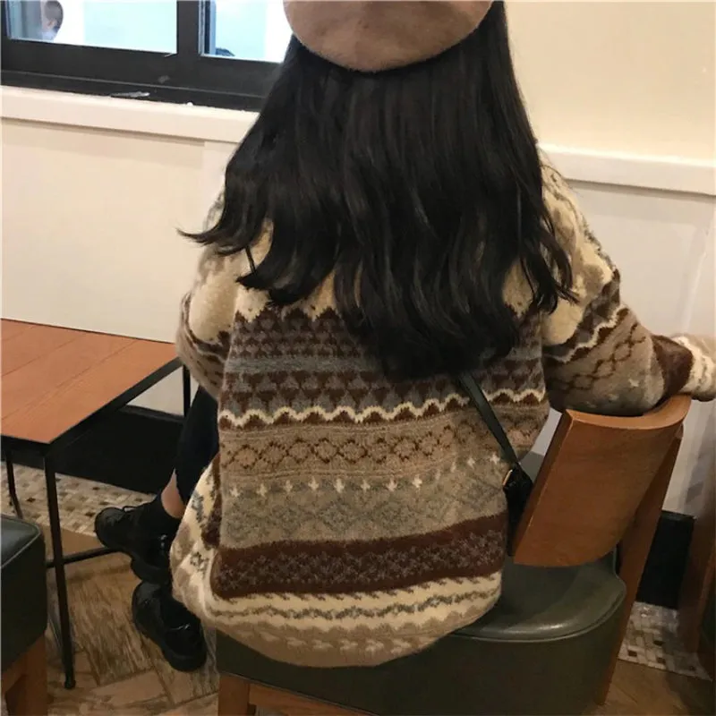 Fine-Knit O-Neck Casual Long Sleeve Sweaters
