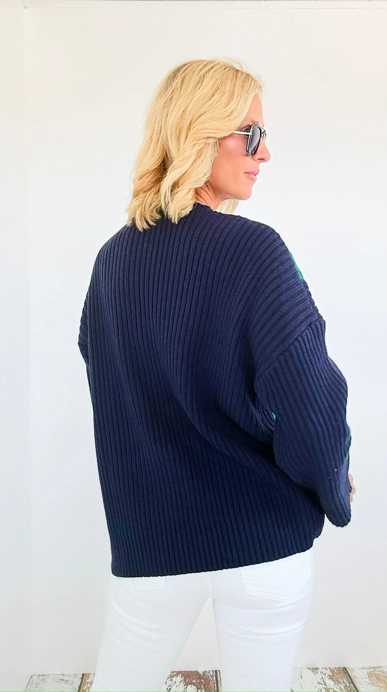 Forest Trail Colorblock Cardigan