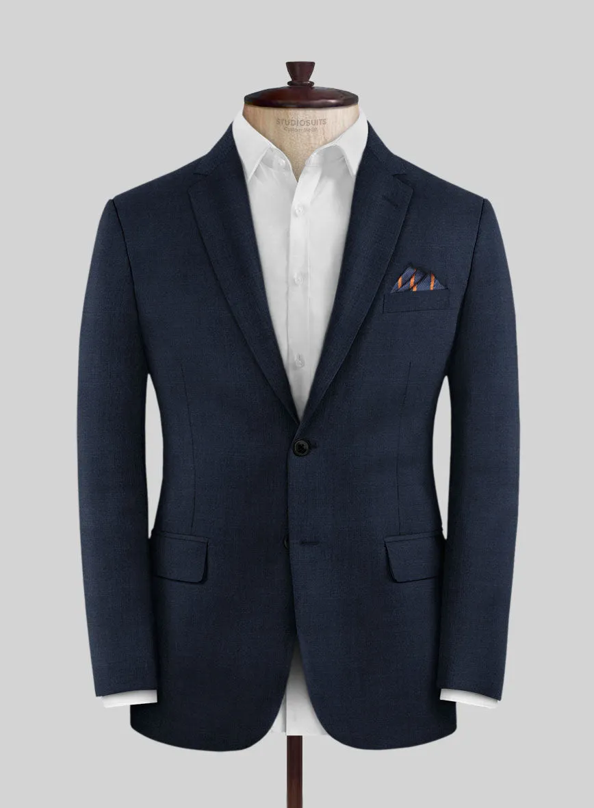 Fresco Island Blue Wool Jacket