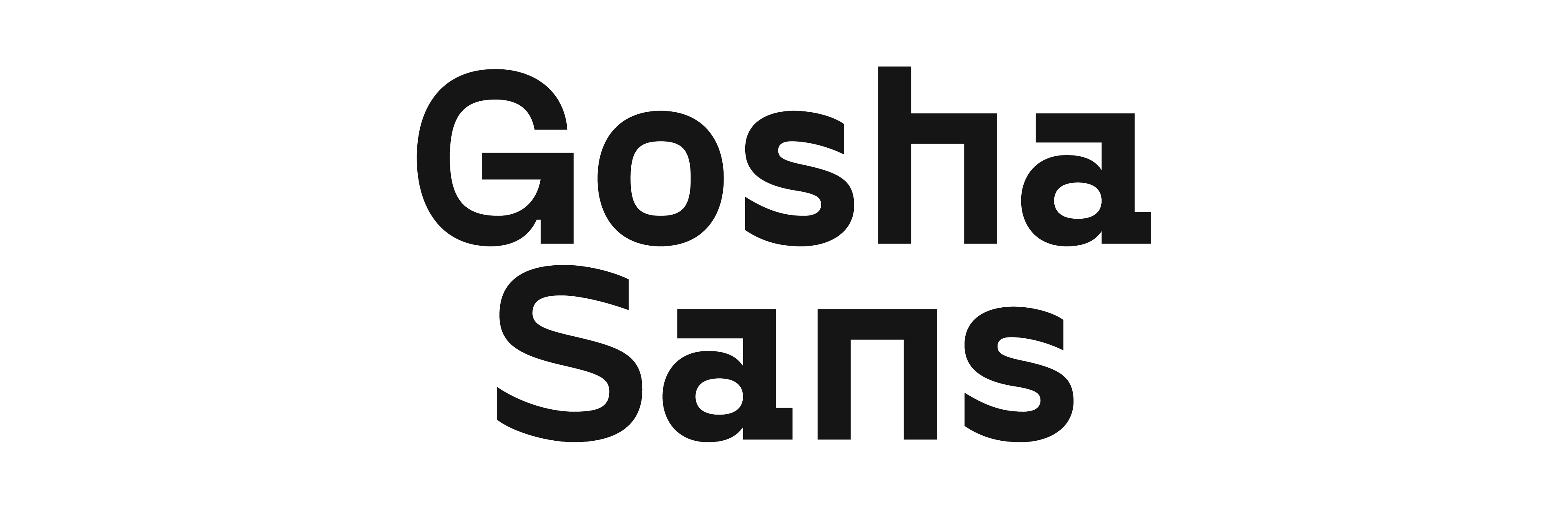 Gosha Sans