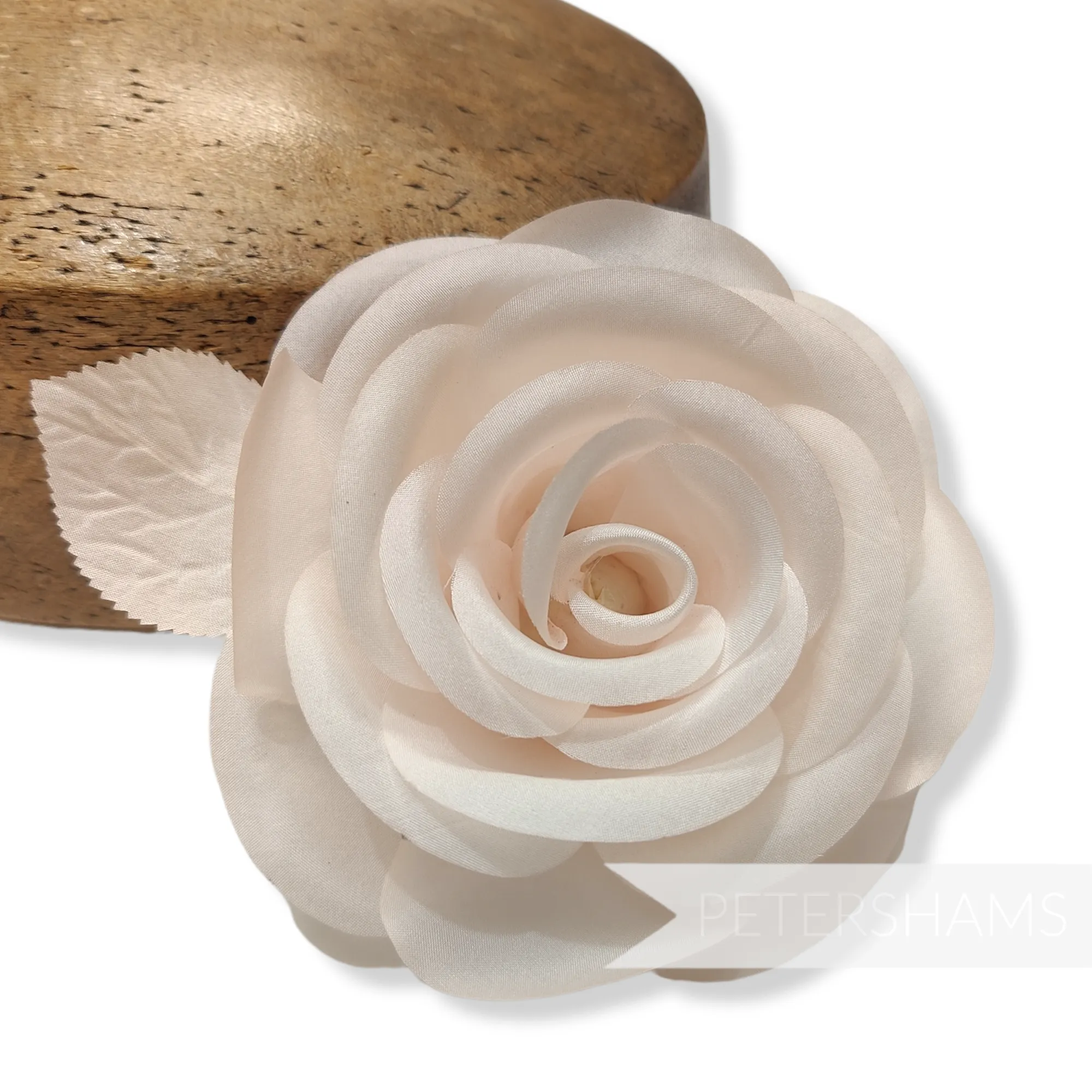 'Letitia' Silk Rose 12cm Flower Mount