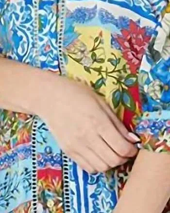Midsummer Sednea Silk Printed Tunic in Multi | Multi