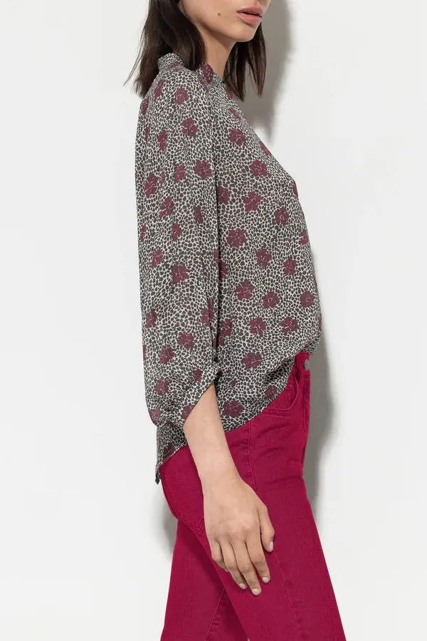 Milk Millefleur Print Blouse