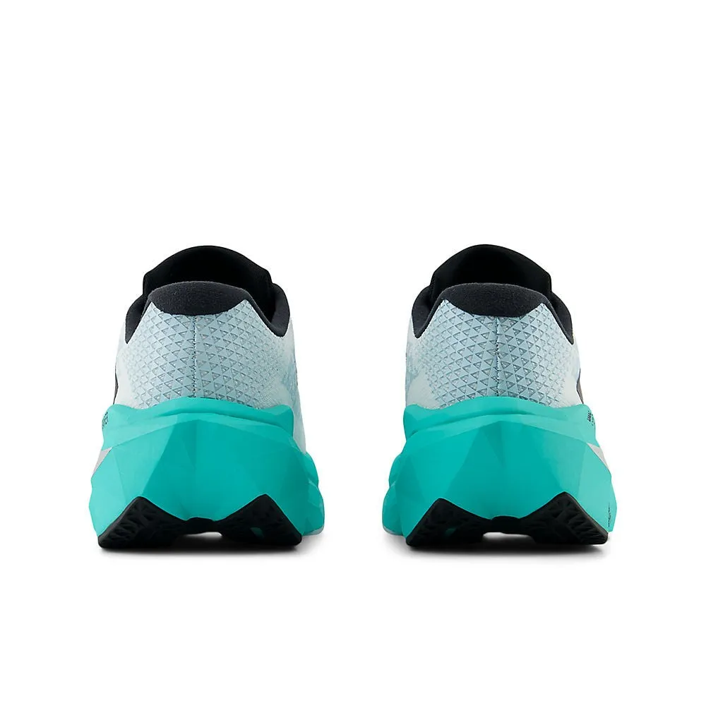 New Balance FuelCell SuperComp Trainer v3 (Womens) -White with Cyber Jade