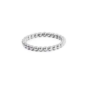 Pebbles Silver Ring