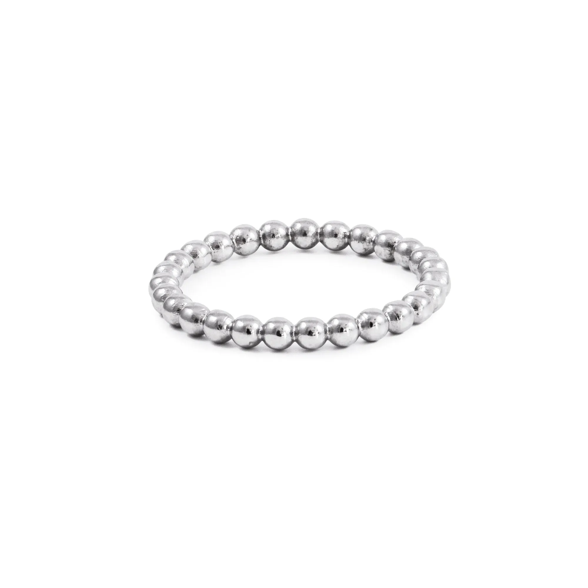 Pebbles Silver Ring