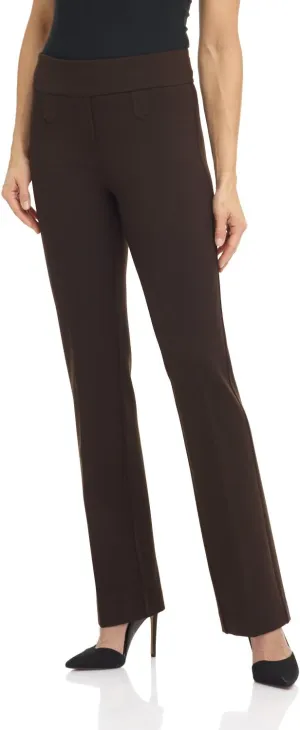 Rekucci Women's Secret Figure Pull-On Knit Bootcut Pant w/Tummy Control