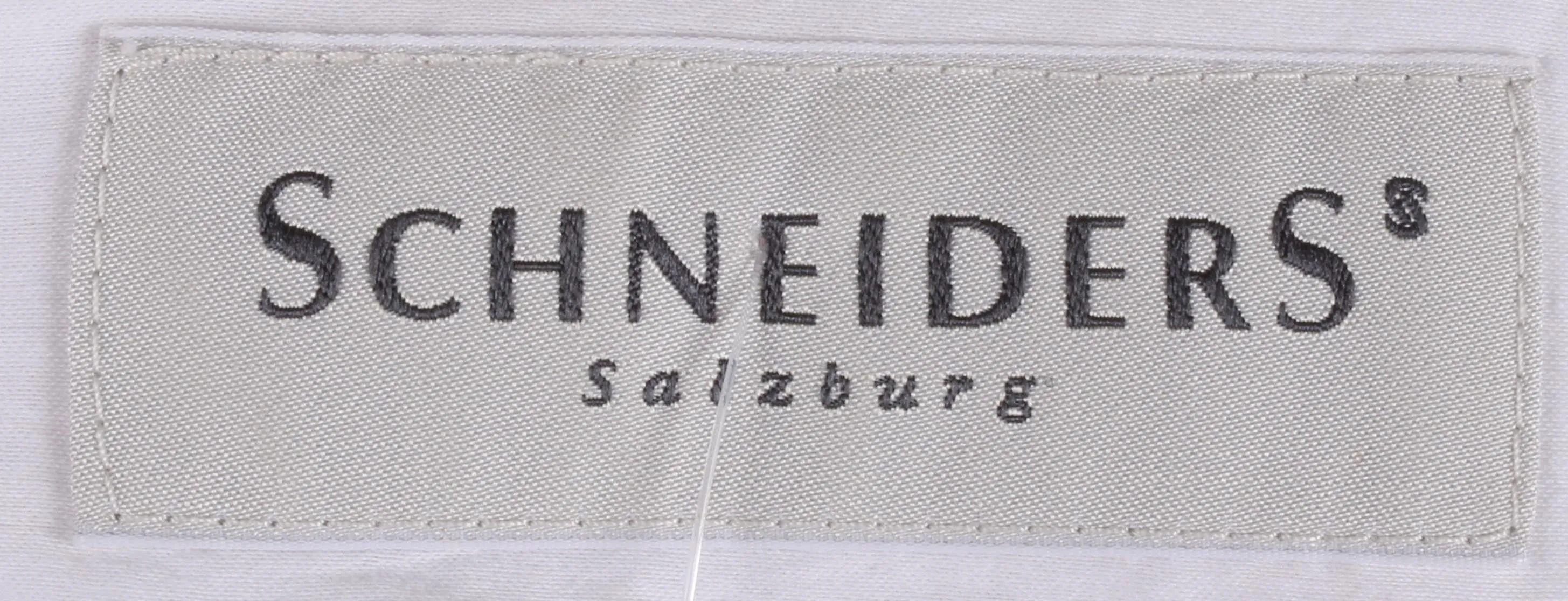 Schneiders white cotton blouse with ruffle details size M