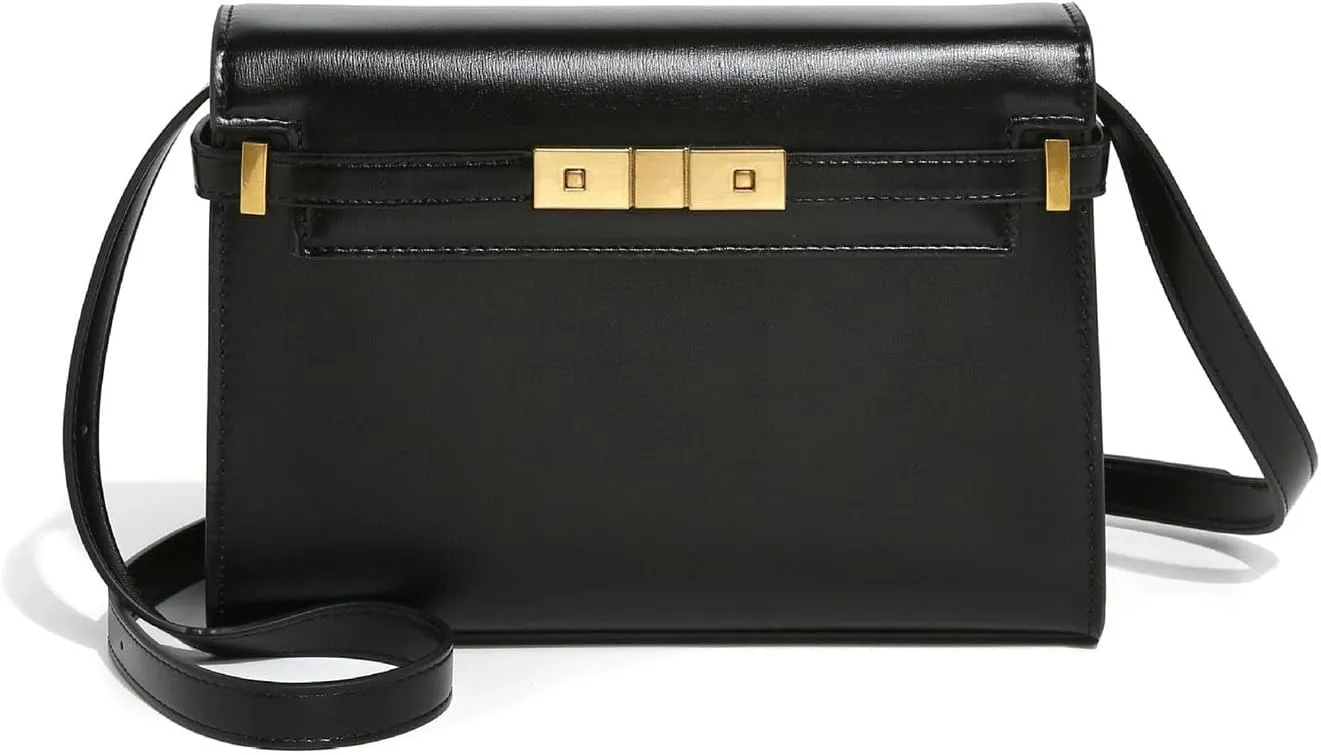 Small size niche single shoulder crossbody bag, Korean style trendy Manhattan women's leather bag