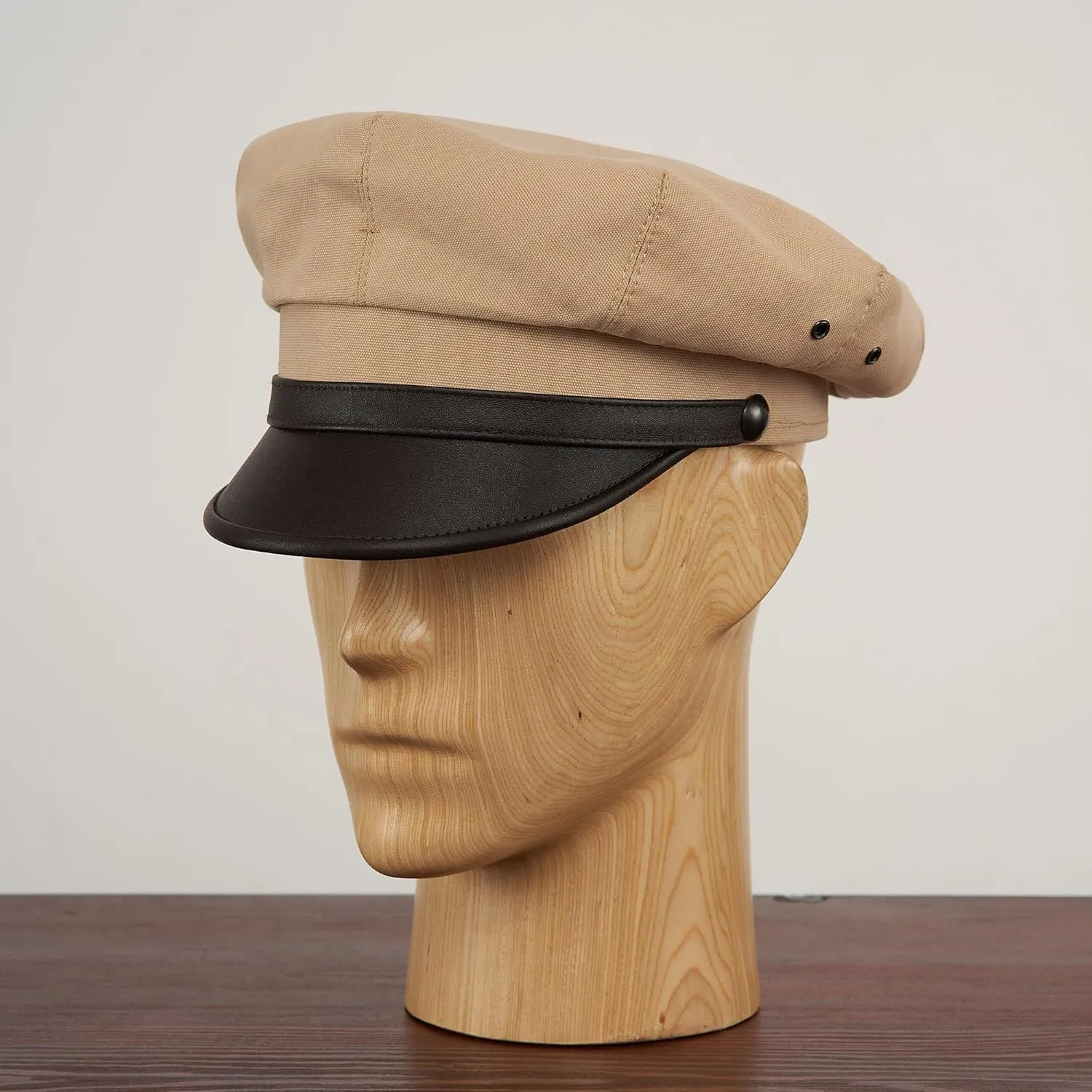 Sterkowski Elvis Style Cap | Pure Cotton Biker Hat | Vintage Motorcycle Cap