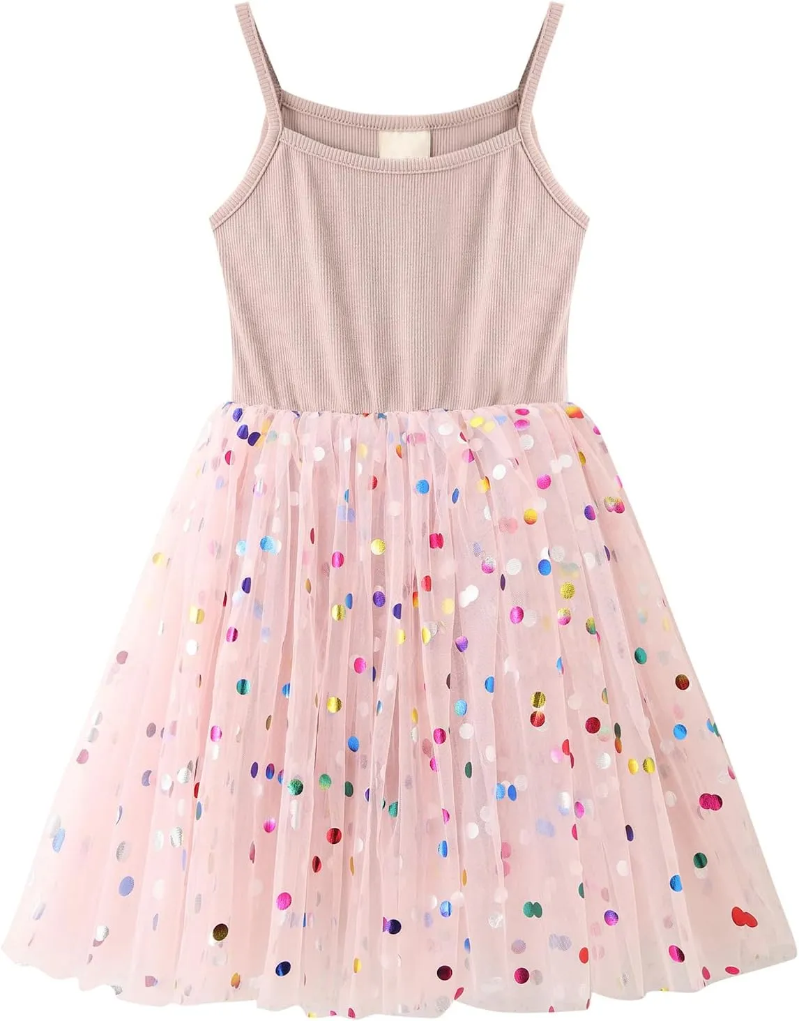 Toddler Tutu Dress Baby Girls Tulle Sleeveless Princess Party Sundress