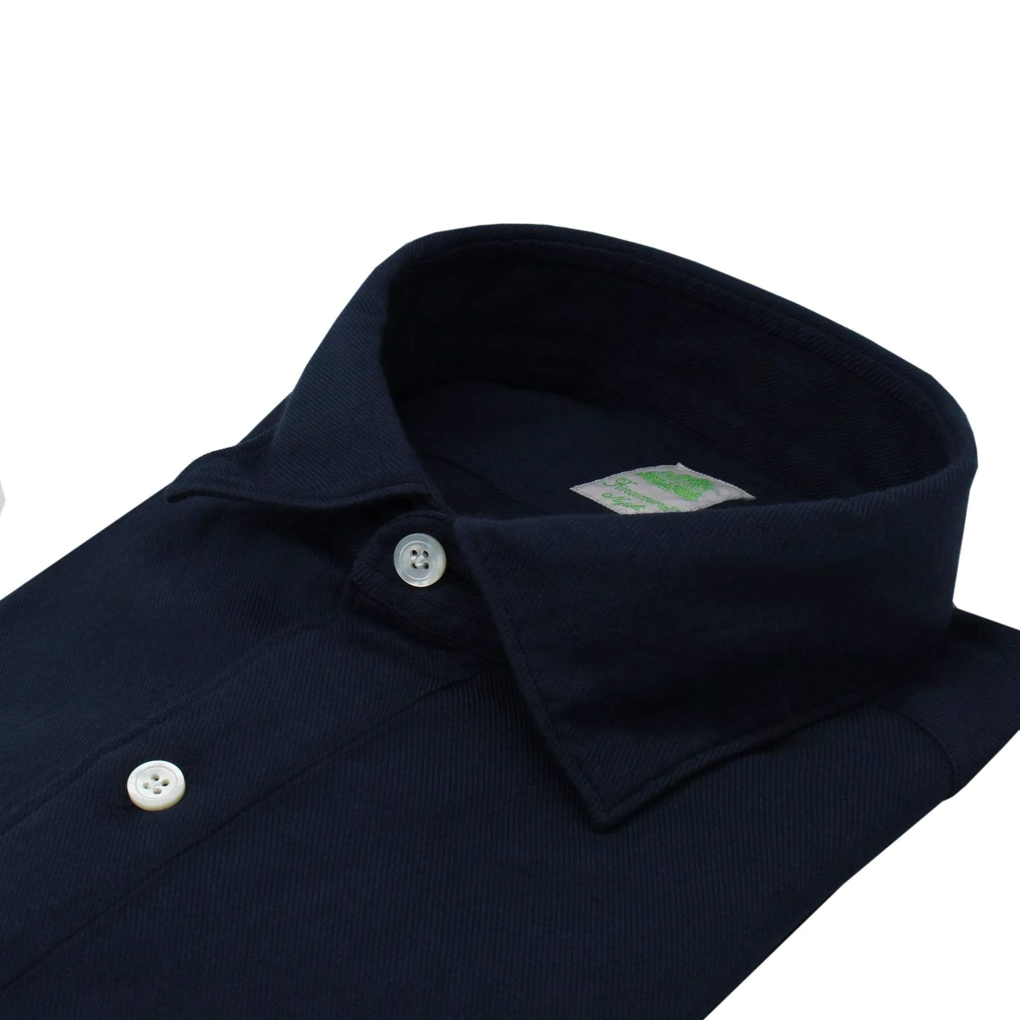 Tokyo slim fit cotton and cashmere sports shirt