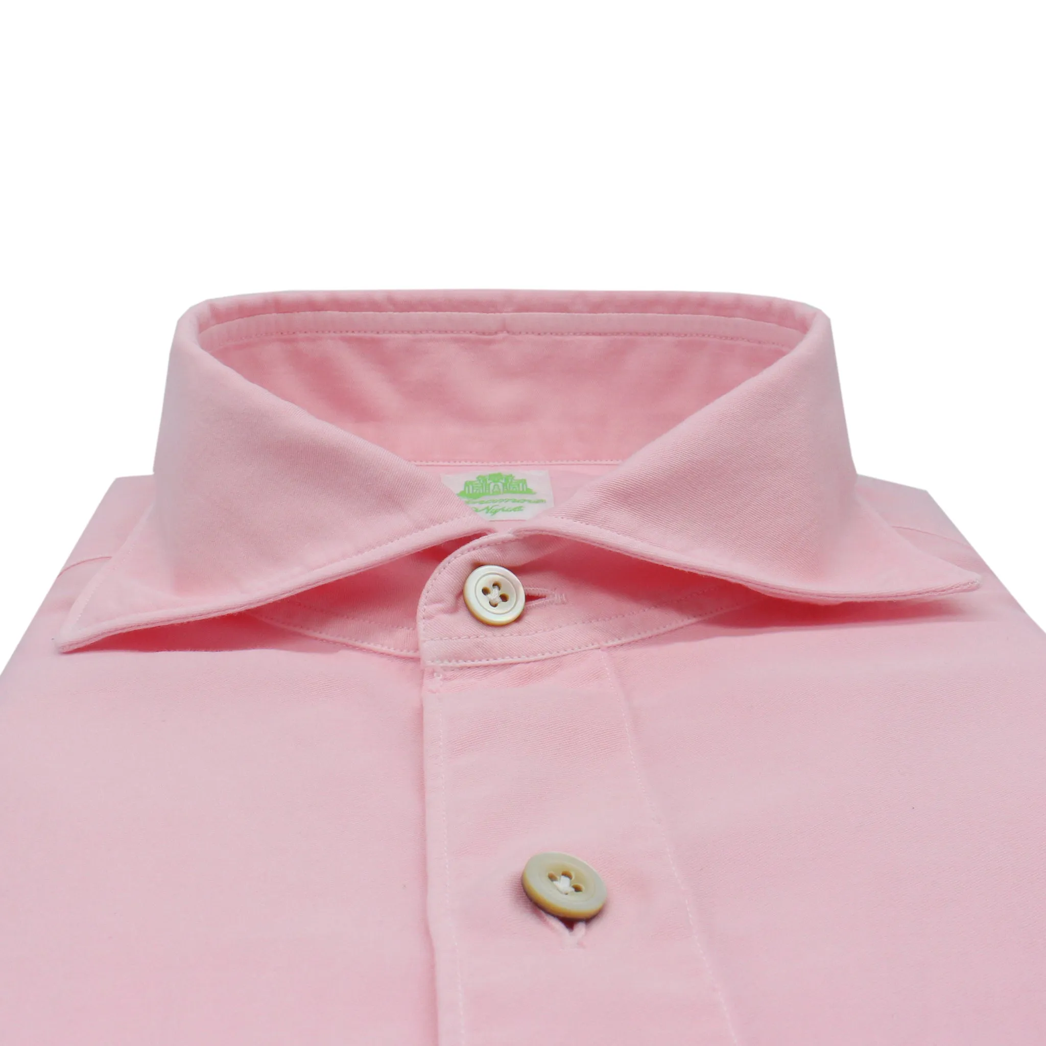 Tokyo slim fit pink garment dyed cotton shirt