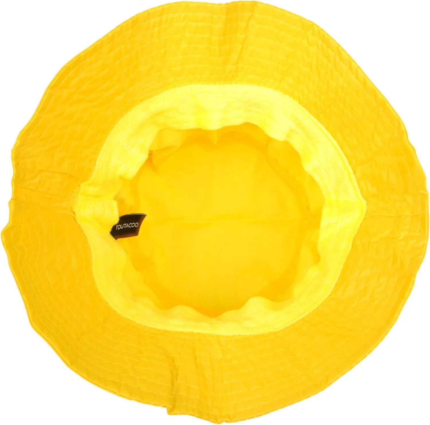 Toutacoo, Adjustable Bucket Rain Hat, Nylon Look