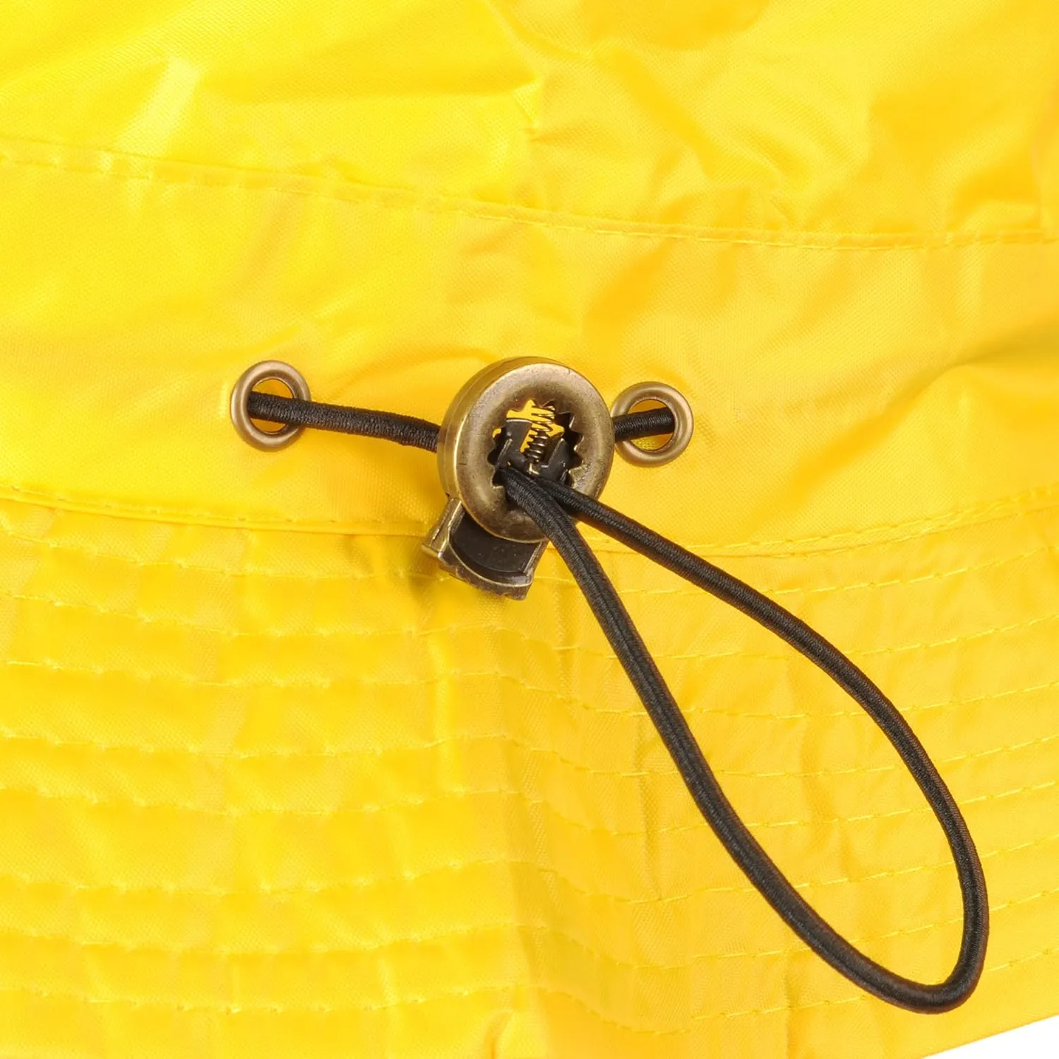 Toutacoo, Adjustable Bucket Rain Hat, Nylon Look